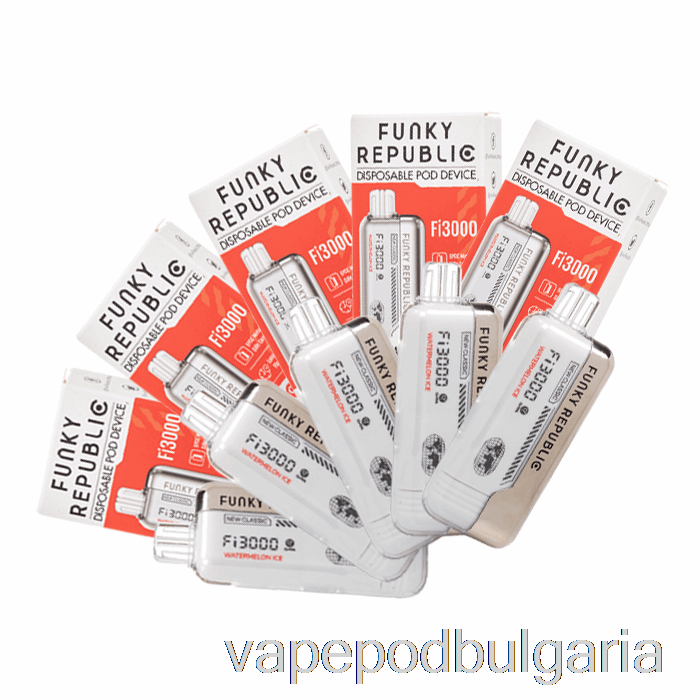 Vape 10000 Дръпки [10-pack] Funky Republic Fi3000 Disposable